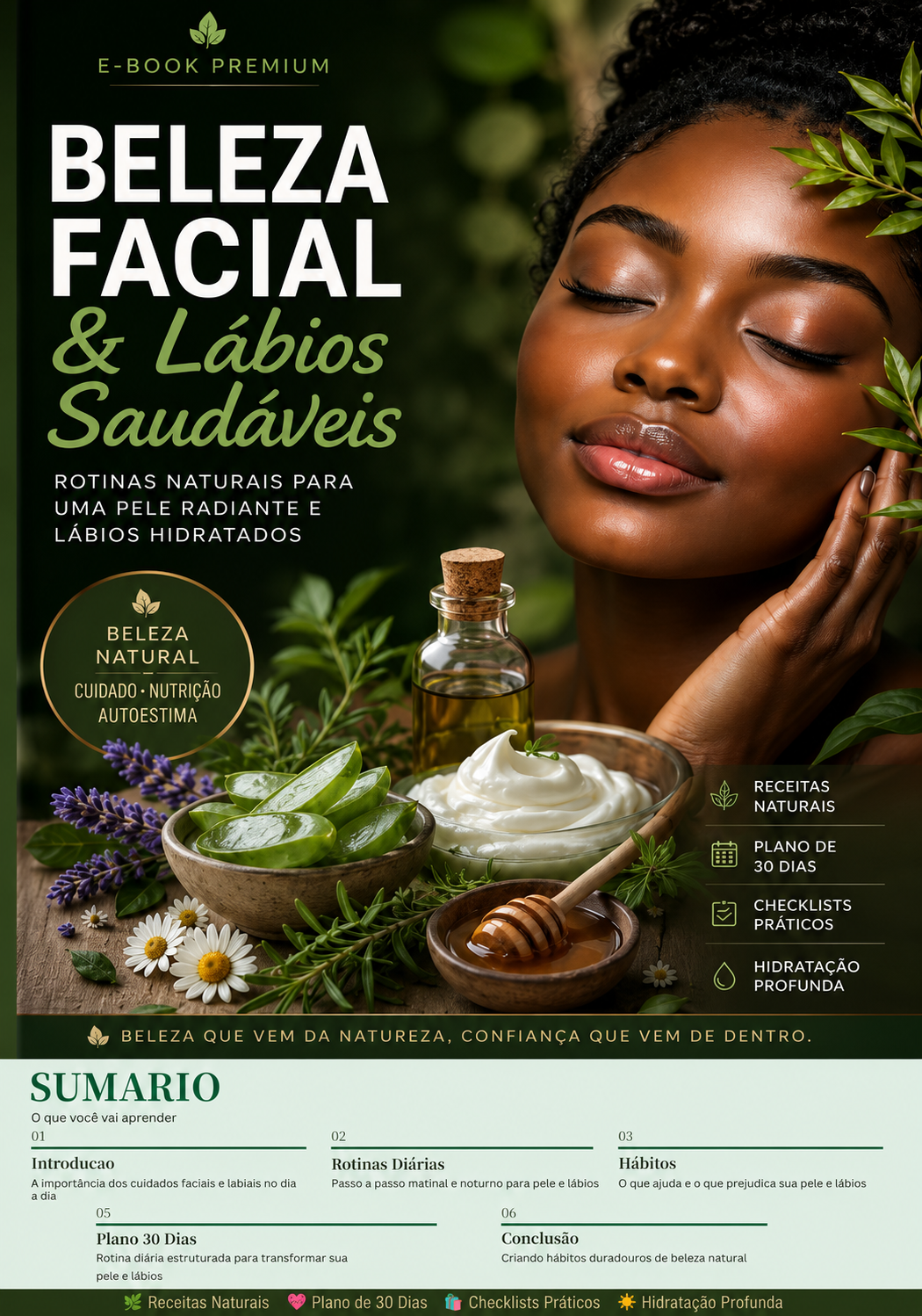 Beleza Facial & Lábios Saudáveis: O Guia Completo para uma Pele Radiante e Lábios Hidratados 